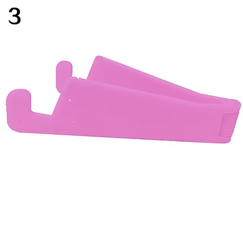 New V Shape Foldable Mobile Cell Phone Stand Holder Adjustable Support Phone Holder for Smartphone Tablet Mount